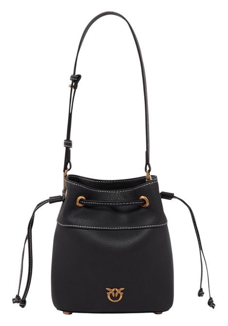 Borsa piccola a secchiello in pelle con tracolla PINKO | 104303 A29QZ99Q